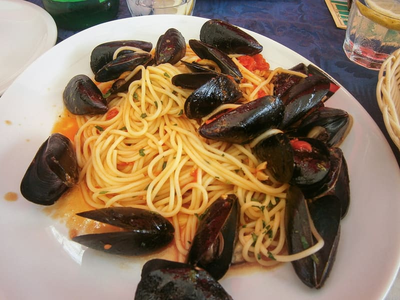 Foto di esempio: spaghetti alle cozze